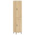 Aparador de madera contrachapada roble Sonoma 34,5x34x180