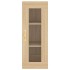 Aparador de madera contrachapada roble Sonoma 34,5x34x180