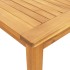 Mesa de comedor de jardín madera maciza de acacia 180x90x75