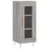 Aparador alto madera contrachapada gris Sonoma 34,5x34x180