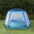 Carpa para piscina de tela azul 660x580x250