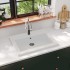 Lavabo de granito blanco 600x450x120