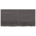 Tablero mesa madera roble tratada gris oscuro 120x60x(2-4)