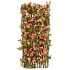 Enrejado expansible hiedra artificial rosa 5 uds 180x60