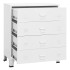 Cajoner industrial de metal blanca 78x40x93