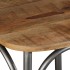 Sillas de comedor 4 uds. madera de mango respaldo acero