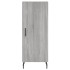 Aparador alto madera contrachapada gris Sonoma 34,5x34x180