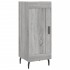 Aparador alto madera contrachapada gris Sonoma 34,5x34x180