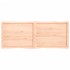 Tablero de mesa madera maciza borde natural 160x60x(2-6)