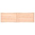 Tablero de mesa madera maciza borde natural 220x60x(2-4)