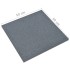 Losetas de goma protección de caídas 24 uds gris 50x50x3