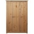 Armario de 3 puertas madera pino Panamá Range 118x50x171,5