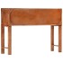 Mesa consola madera maciza de acacia rugosa 120x32x80