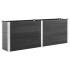 Arriate de WPC gris 250x100x91