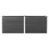 Arriate de WPC gris 250x100x91