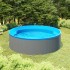 Piscina de chapoteo gris 350x90