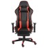 Silla gaming giratoria con reposapiés PVC