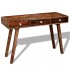 Mesa consola con 3 cajones madera maciza sheesham 76