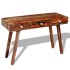 Mesa consola con 3 cajones madera maciza sheesham 76