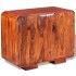 Aparador de madera maciza de sheesham 75x35x60