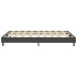 Estructura de cama Box Spring tela gris 180x200