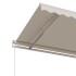 Toldo retráctil automático crema 500x350