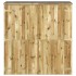 Cobertizo de herramientas madera pino maciza 163x50x171