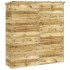 Cobertizo de herramientas madera pino maciza 163x50x171