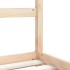 Estructura de cama para niños madera maciza de pino 90x200