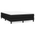 Cama box spring con colchón tela negro 140x190