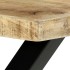 Mesa de comedor de madera maciza de mango 180x90x76