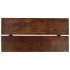 Mesa de bar madera maciza reciclada marrón oscuro 150x70x107