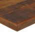 Mesa de bar madera maciza reciclada marrón oscuro 150x70x107