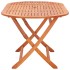 Set de comedor jardín 7 pzas madera eucalipto textilene