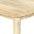 Mesa de comedor de madera maciza de mango 180x90x76