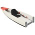 Kayak inflable poliéster rojo 375x72x31