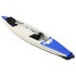 Kayak inflable poliéster azul 424x81x31