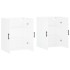 Armarios de pared 2 unidades blanco 69,5x34x90