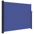 Toldo lateral retráctil azul 160x300