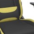 Silla gaming de masaje tela negro y verde