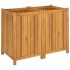 Jardinera con forro madera maciza de acacia 100x50x75