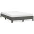 Estructura de cama de terciopelo gris oscuro 120x200