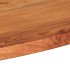 Tablero de mesa ovalado madera maciza de acacia 140x50x2,5