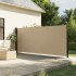 Toldo lateral retráctil beige 160x600