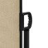 Toldo lateral retráctil beige 160x600