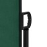 Toldo lateral retráctil verde oscuro 180x500