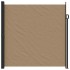 Toldo lateral retráctil gris taupe 200x500