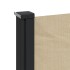 Toldo lateral retráctil beige 170x300