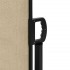 Toldo lateral retráctil beige 140x600