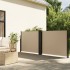 Toldo lateral retráctil beige 120x600